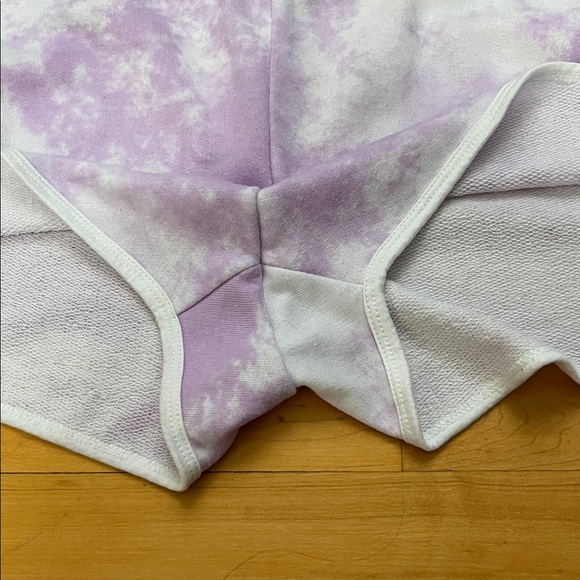 Aeropostale Lavender Tie-Dye Shorts - Picture 2 of 5